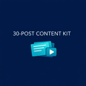 30-Post Content Kit