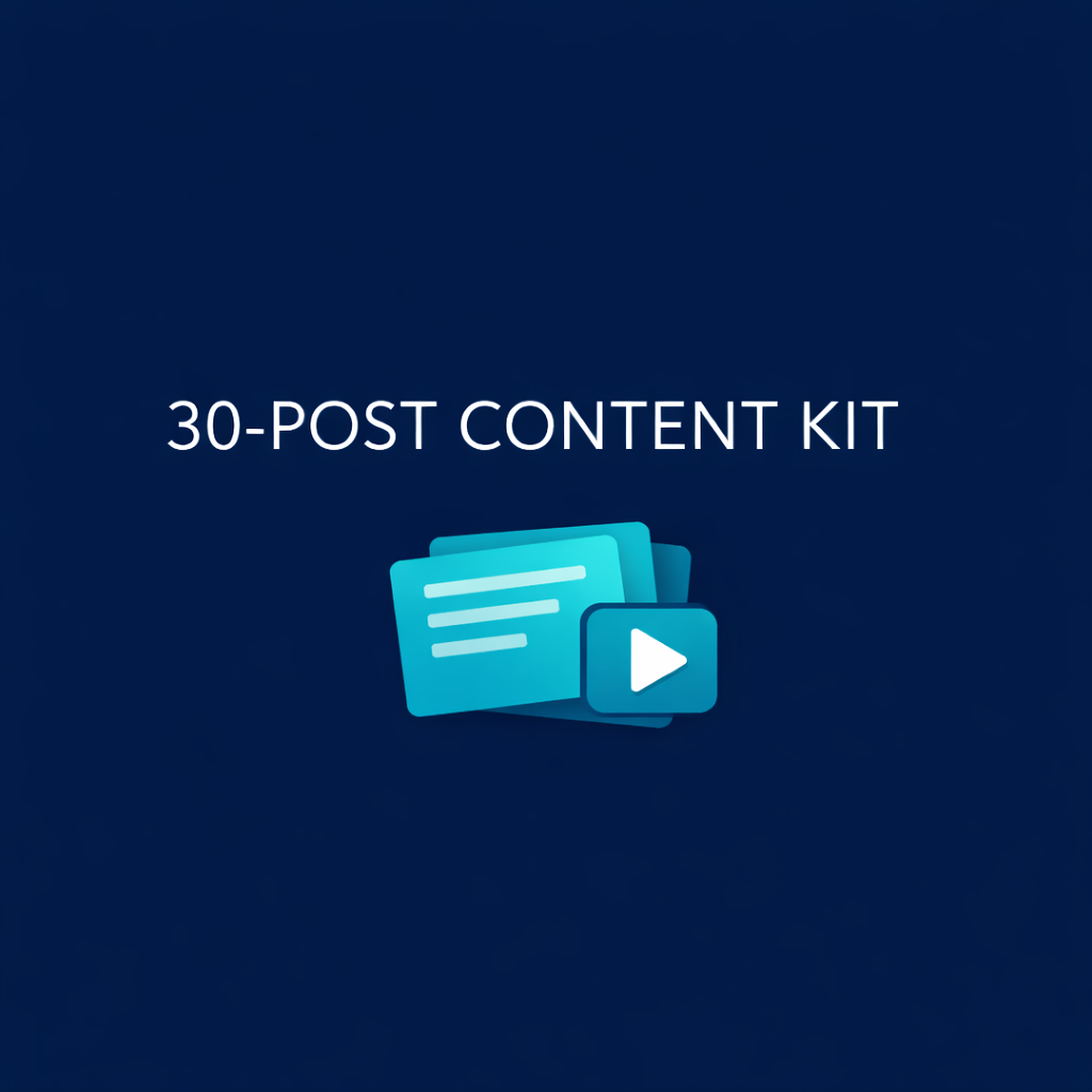 30-Post Content Kit