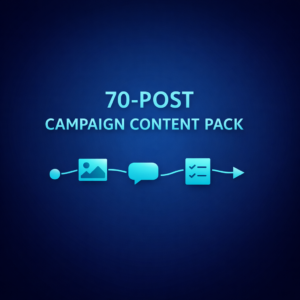 70-Post Campaign Content Pack