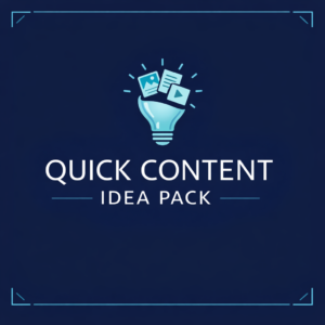 Quick Content Idea Pack