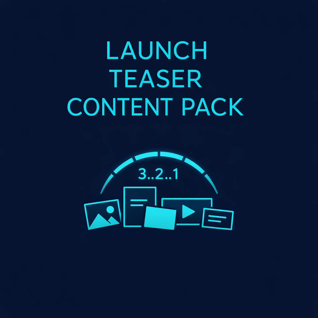 Launch Teaser Content Pack