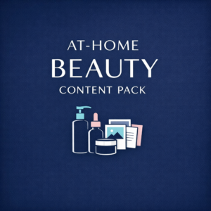 At-Home Beauty Content Pack