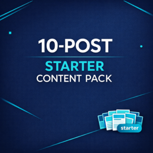 10-Post Starter Content Pack