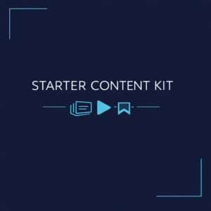 Starter Content Kit