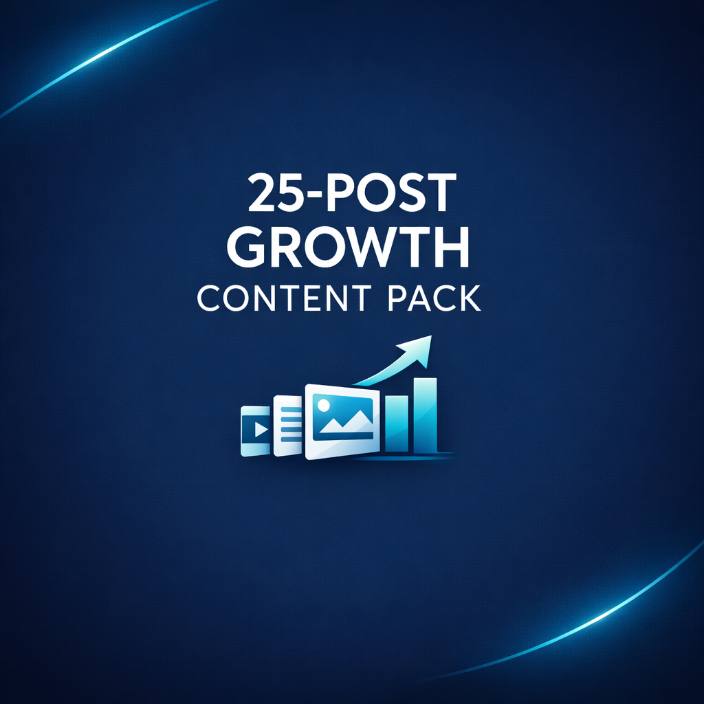 25-Post Growth Content Pack